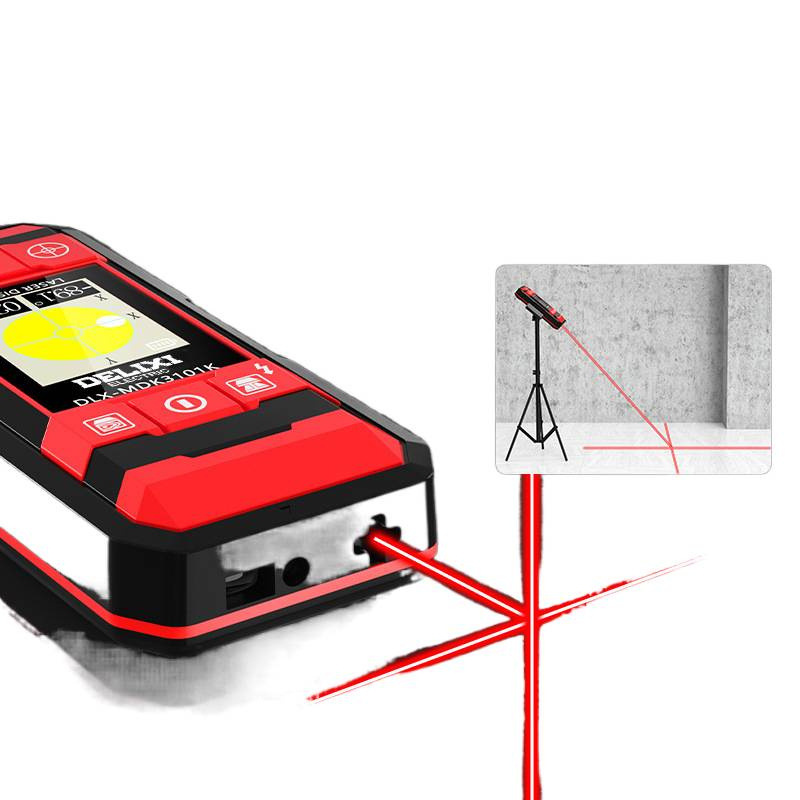 Delixi Multifunctional Wall Detector Measures Steel Wire, Concrete Load-Bearing Wall, Perspective Hidden Line Metal Measurement