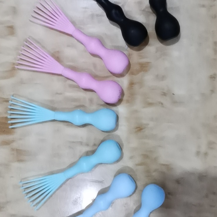 Comb Cleaner Plastic Cleaning Claw Pet Brush Rake Source Factory Air Cushion Comb Cleaning Claw New Cross-Border Hot Model