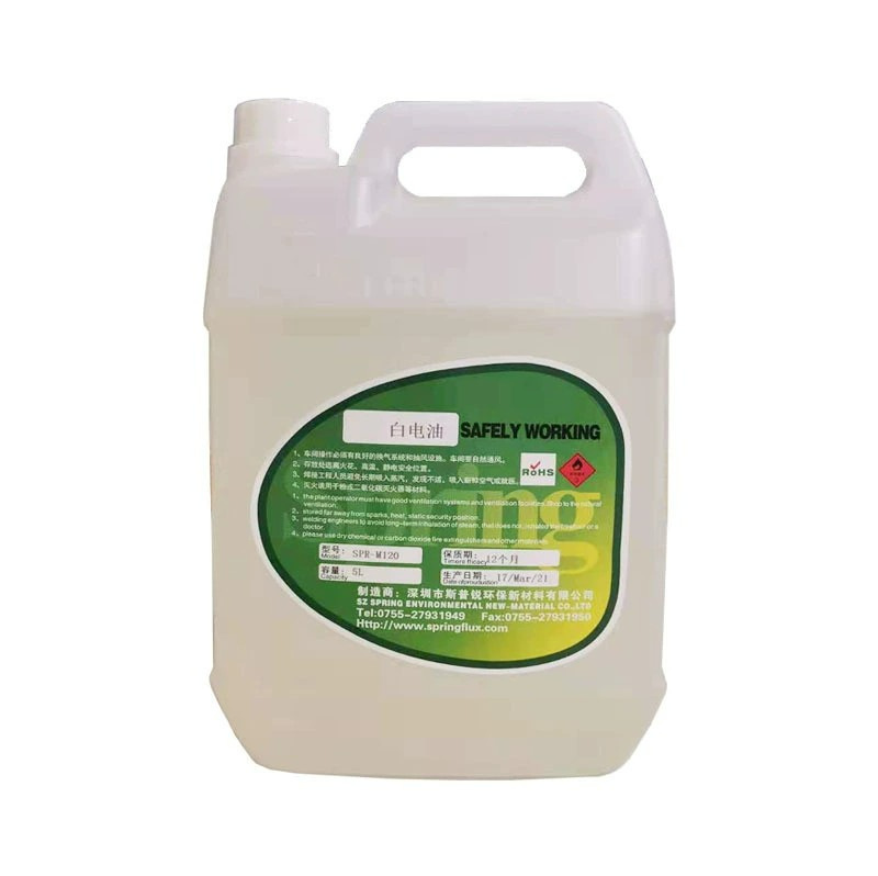 Decontamination White Oil Electric Oil No. 6 Solvent Oil No. 120 Solvent Oil Wiper Water Hardware Plastic Degreasing Cleaning Agent
