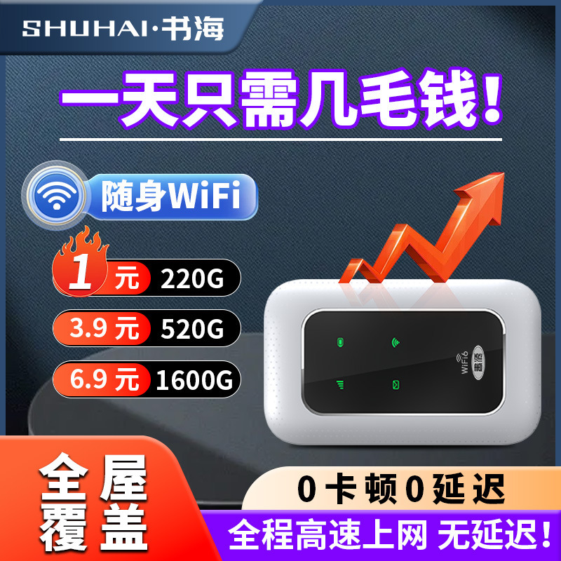 Full Network Access Portable Wireless Wifi Live Broadcast Dormitory Rental Construction Site University Router High Speed and Stable