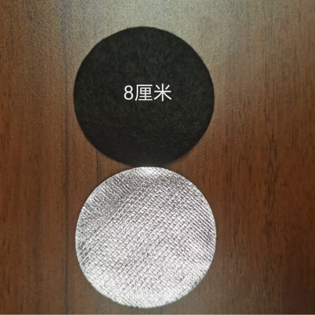 8 см огнестойкий хлопковый круглый утолщенный курильница с алюминиевой фольгой, изоляционная подкладка, угольный хлопок, огнеупорный хлопок, подкладка для москитных спиралей