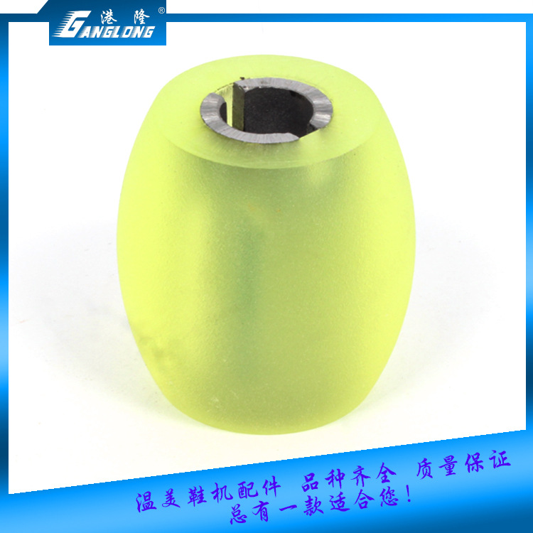 Peeling Machine Feed Wheel Iron Core Rubber Wheel 801 Leather Peeling Machine Parts Round Knife Rubber Wheel Goose Egg Stone Wear-Resistant and Durable