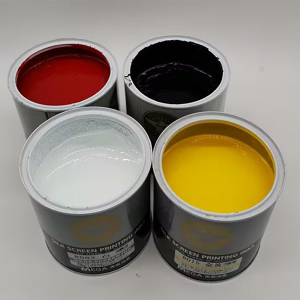 Screen Printing Ink Meijia 802 Series Pvc Ink Self-Drying Ink Quick-Drying Environmentally Friendly White Black Four-Color Ink