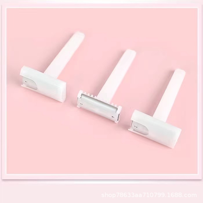 Medical Skin Preparation Knife, Hospital-Specific Hair Removal Razor, Anti-Scratch Men's and Women's Private Disposable Double-Edged Razor