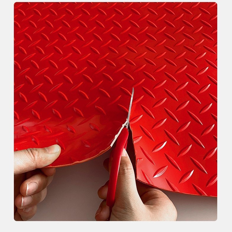 Spot Beef Tendon Anti-Slip Mat Warehouse Workshop Anti-Wear Insulation Flame Retardant Acid and Alkali Resistant Large Area Floor Rubber Mat Moisture-Proof Mat