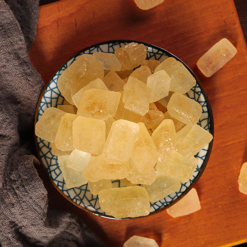 Yellow rock candy single crystal rock candy 5kg sugar cane rock candy bulk Yunnan specialty small rock candy old rock candy sugar wholesale