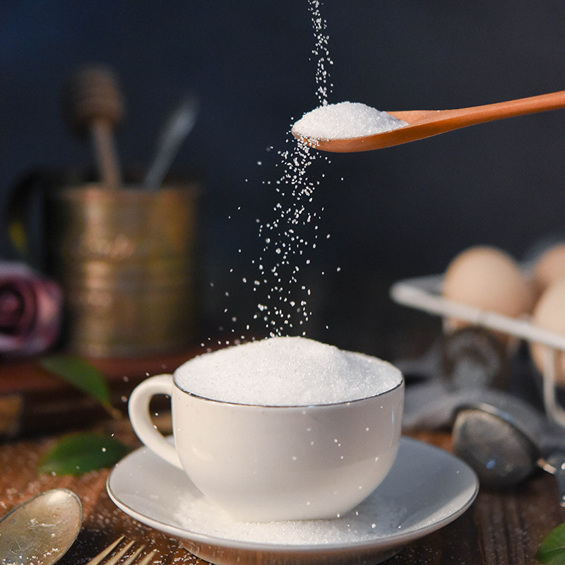 Baizuan White Sugar 400g Household Sugar Fine Sugar Baked Sugar Drink Kitchen Seasoning