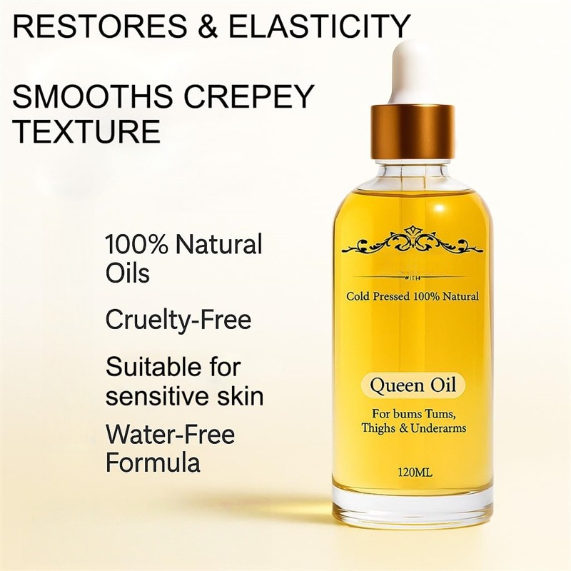 Queen Oil Cold Pressed Natural Botanical Firming Oil Body Oil