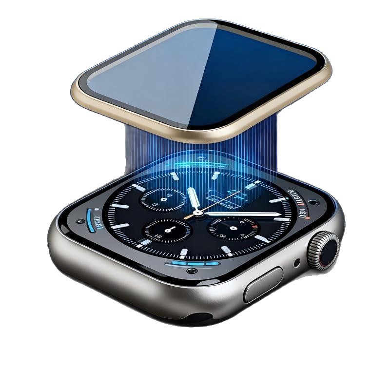 Applewatchs S10 44mm Gold High-Definition High-Transparency Anti-Fall, Explosion-Proof and Scratch-Proof Watch Film Protective Film