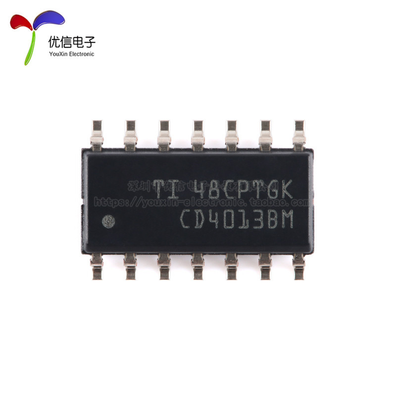 Original Genuine Cd4013Bm96 Soic-14 Cmos Dual Class D Flip-Flop Patch Logic Chip