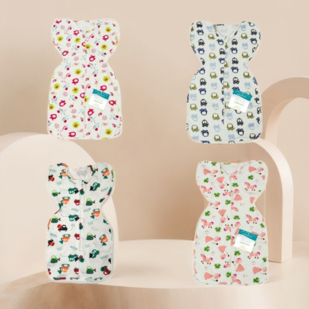 Surrender swaddling sleeping bag factory direct baby towel anti-startle sleeping bag butterfly sleeping bag