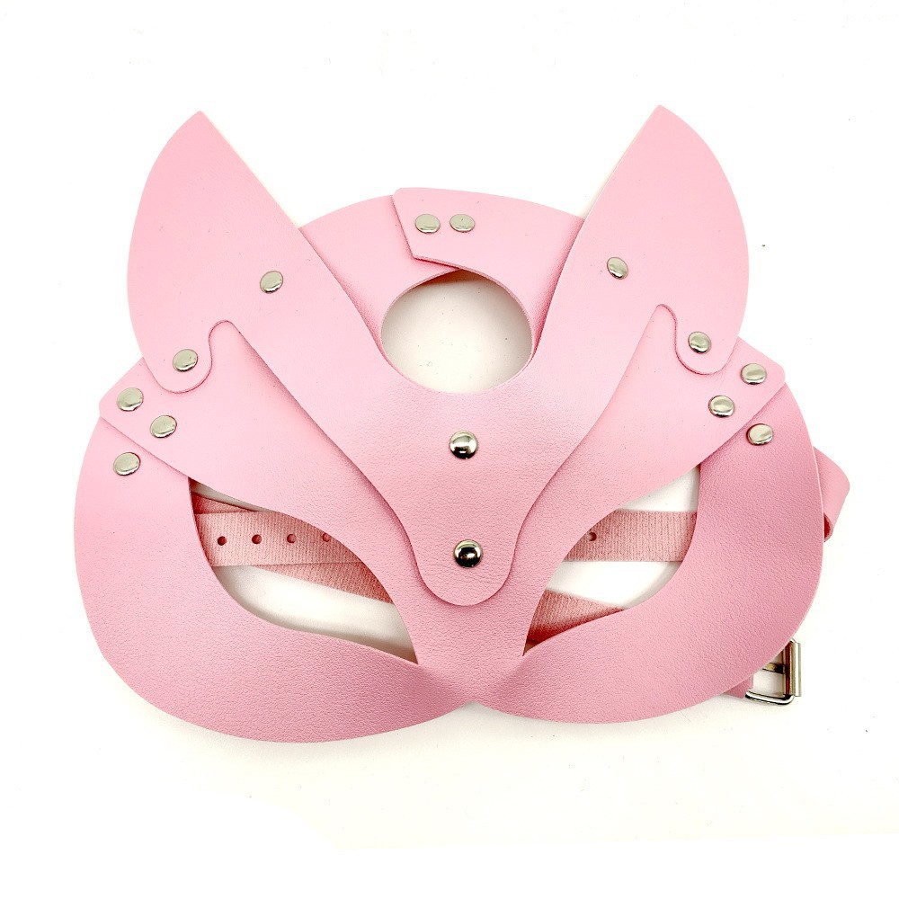 Sexy Mask Leather Sm Fox Eye Mask Dance Female Role-Playing Mask Export Cross-Border Adult Performance Props