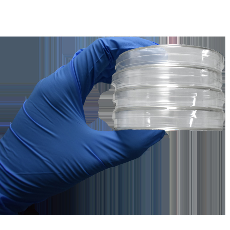 Kaiheng Disposable Plastic Petri Dishes, 90mm Diameter Sterile Petri Dishes, 10 Sets/Pack, Irradiation Sterilization, 16g