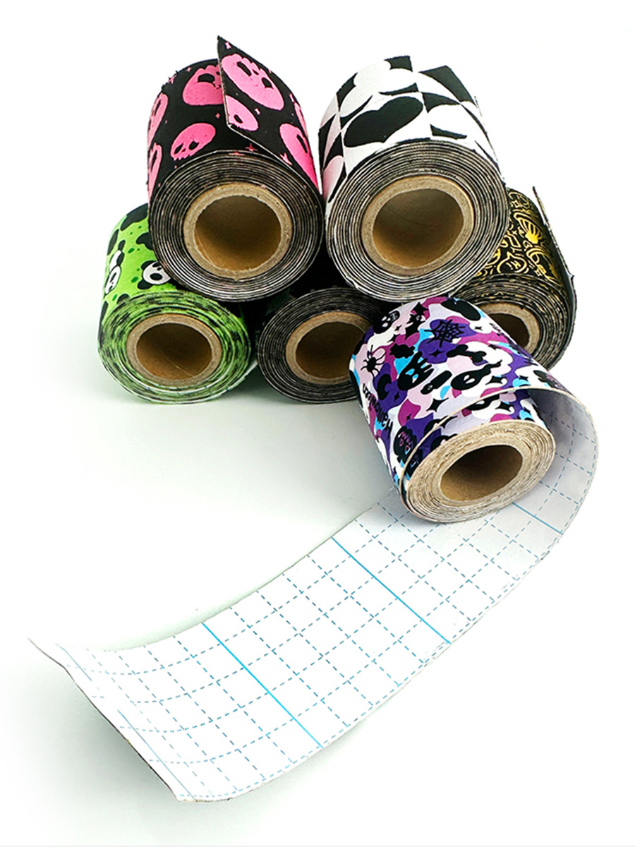 Xiongquye Original Cartoon Illustration Sports Muscle Ski Anti-Freeze Patch Sun Protection Windproof Warm Protective Face Patch Whole Roll