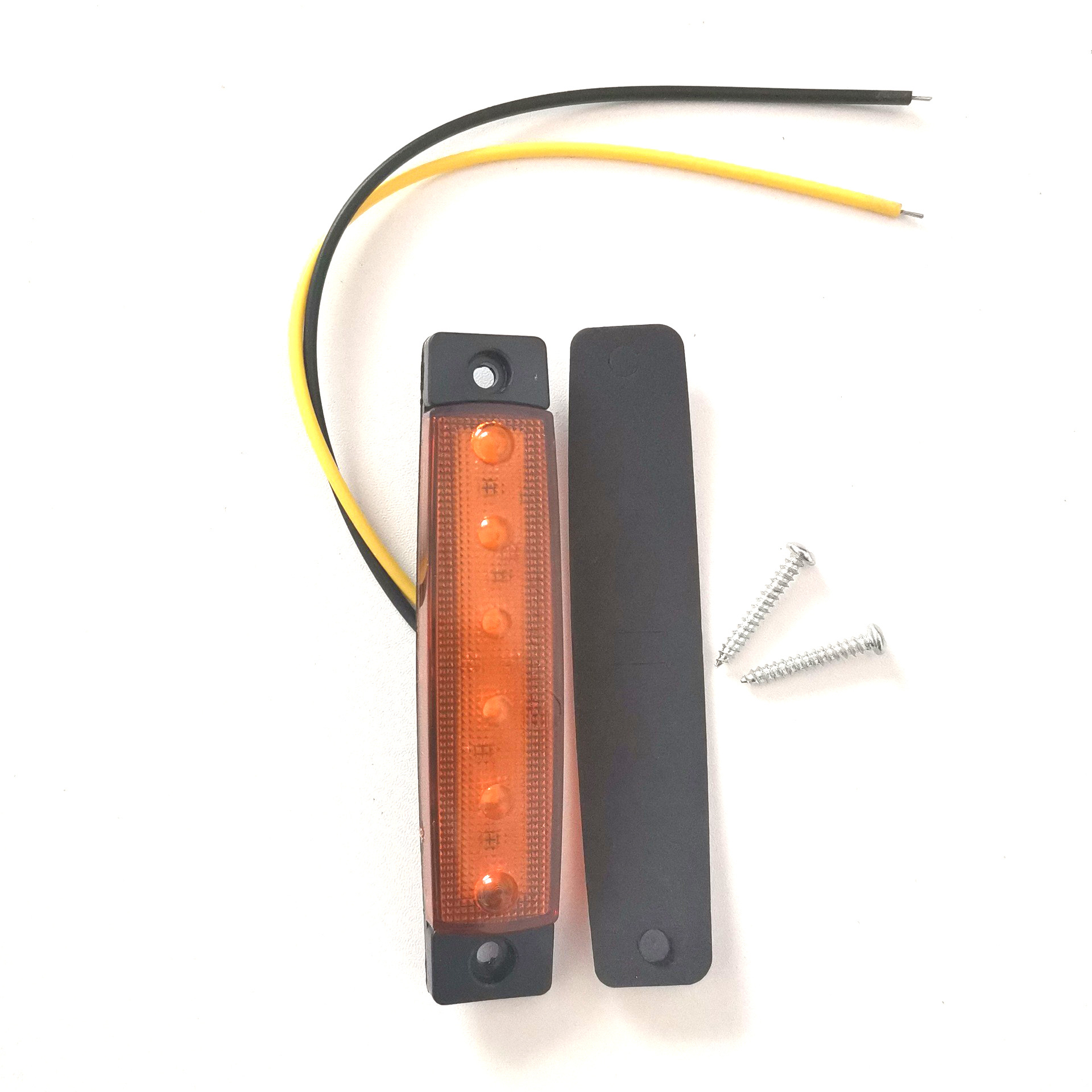 Factory supply truck 6LED side light 12v waterproof truck side light strip light 24v signal light turn signal light universal