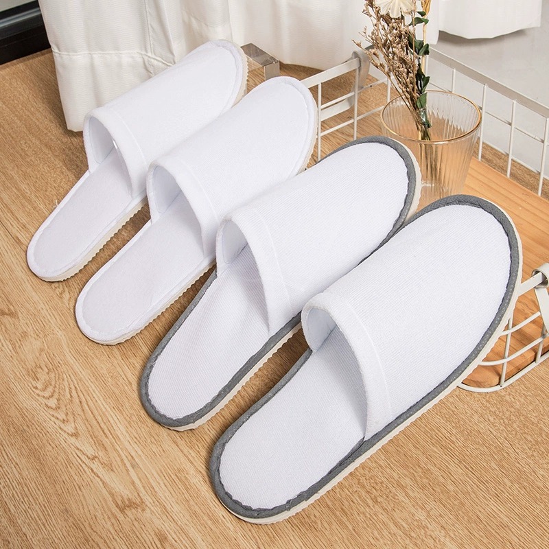 Одноразовые тапочки для отелей, нескользящие, для гостиниц и салонов красоты, домашние тапочки, утолщенные