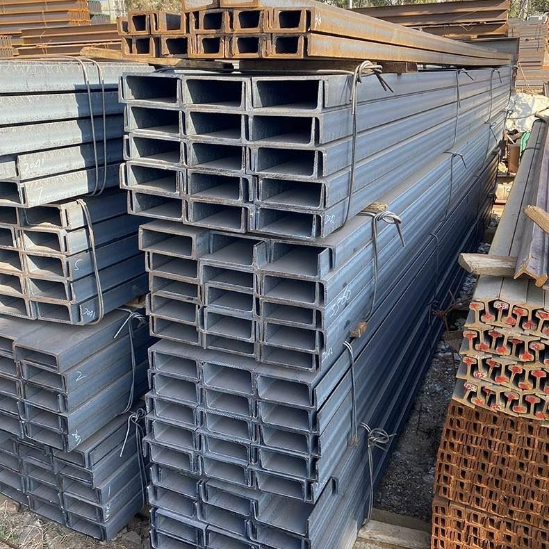 Hunan Spot 304 Stainless Steel Channel Steel 201 U-Shaped Steel Stainless Steel Profiles Can Be Cut and Welded for Bridge Construction Sites