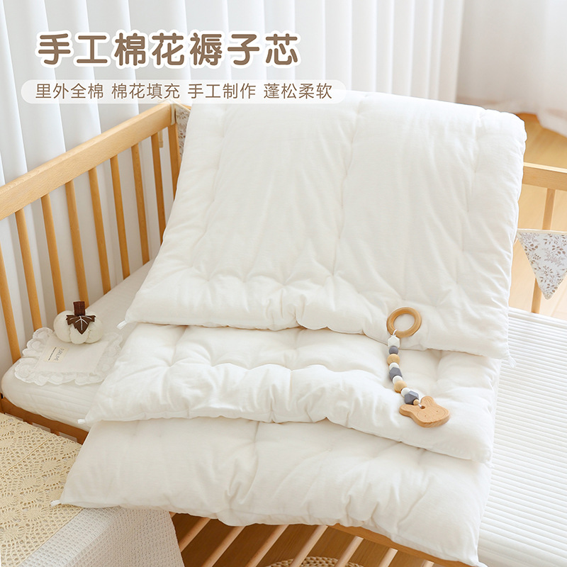 Детский матрас из 100% хлопка ручной работы для новорожденных, матрас для детского сада, коврик для сна