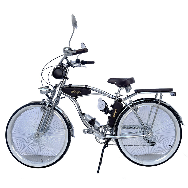 Vintage Luxury High-End Variable Speed Bicycle, Classic Harley Road Bike, Travel Beach Bike