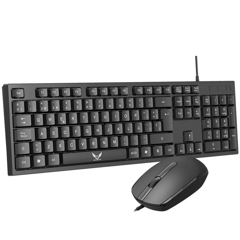 Factory in stock Wired Membrane Keyboard 801 Thin USB Desktop Computer Accessories Keyboard Business Office Home