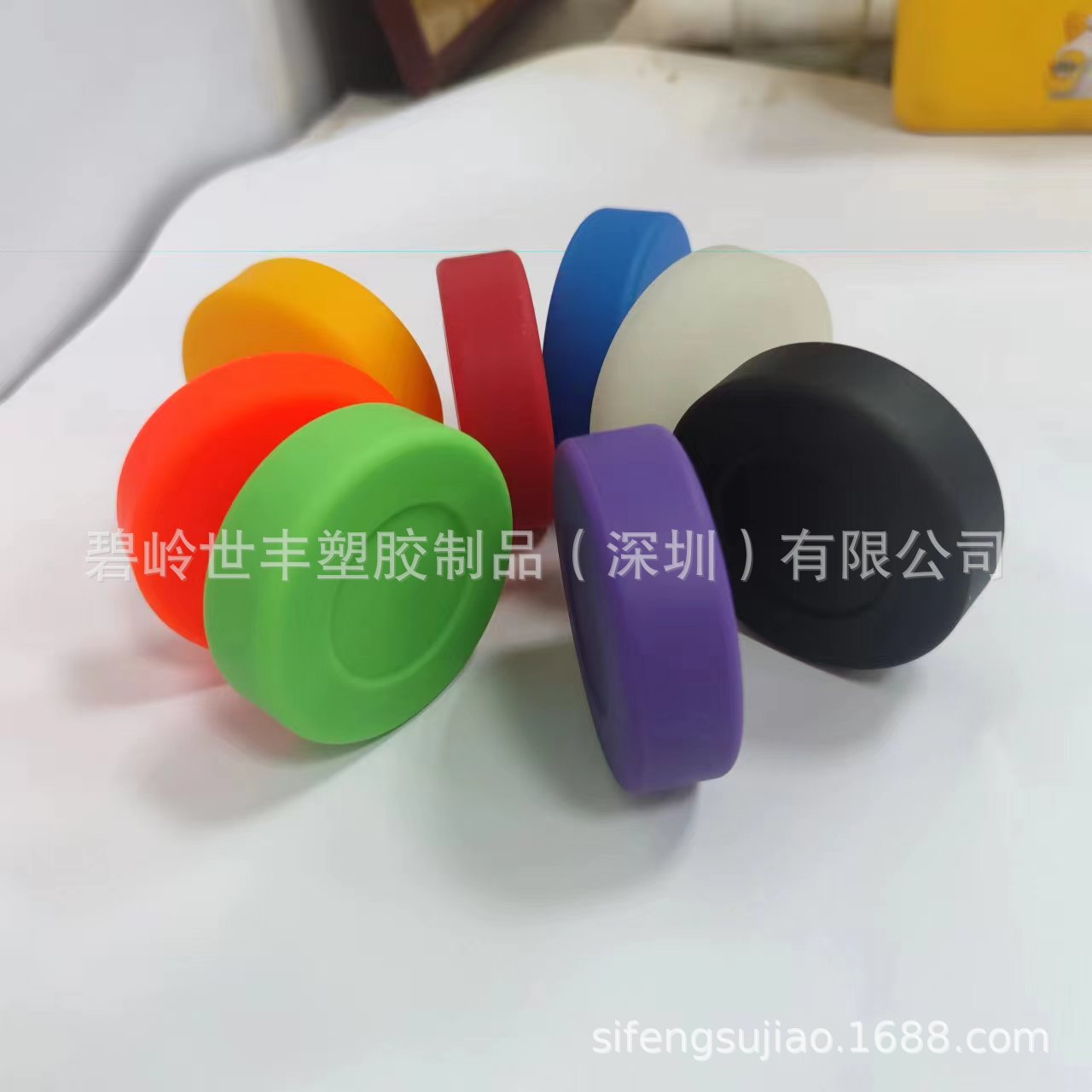 Dryland Ice Hockey Pvc Flat Ball Hockey Street Ball Round Oil Stove Ball Lawn Ice Hockey Kidsren's Toy Ball Plastic