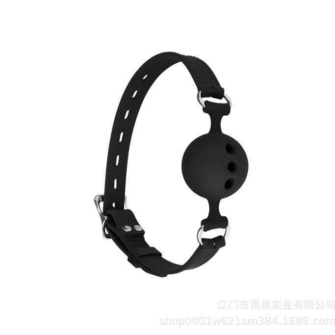 Ansi silicone gag ball adult sex toys SM bondage collar flirt flirt flirt couple flirt toy