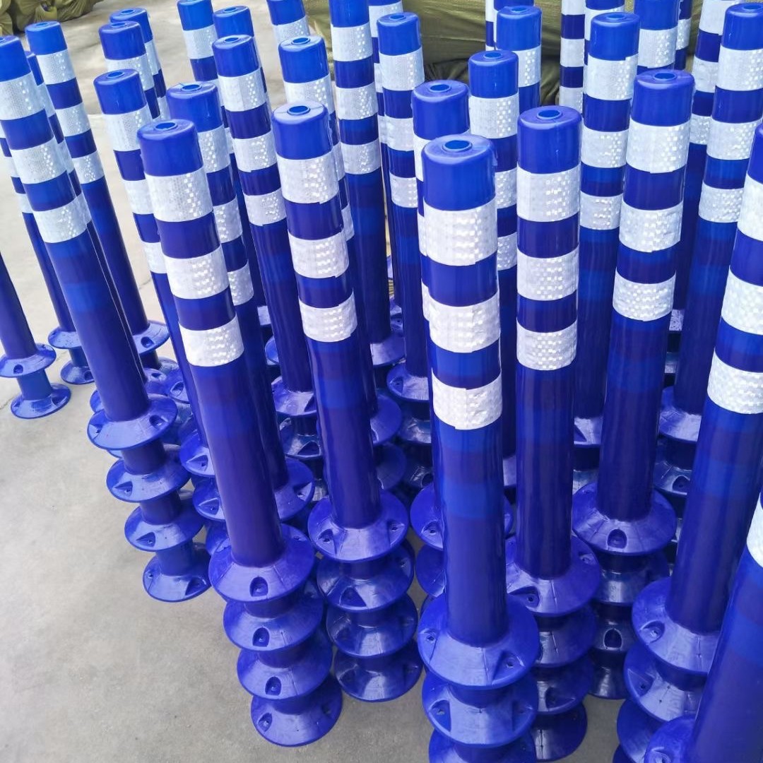 Traffic Facilities Pu Column Warning Isolation Column Highway Road Elastic Column Pe Road Pile Lane Separation Reflective Soft Anti-Collision