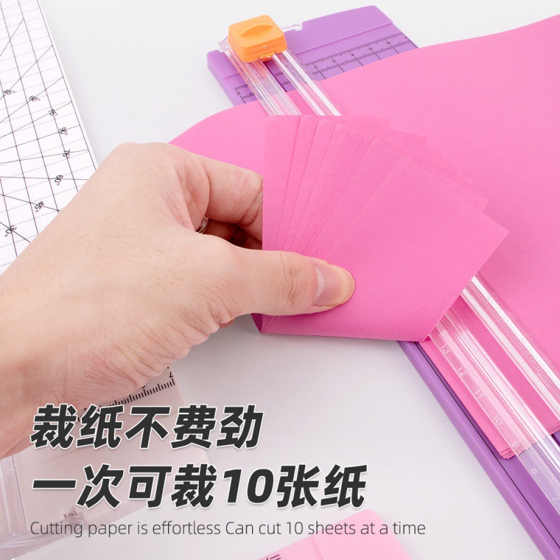 Wholesale A4 paper cutter small mini two-way cutting paper cutter student manual hand account paper cutter paper cutter