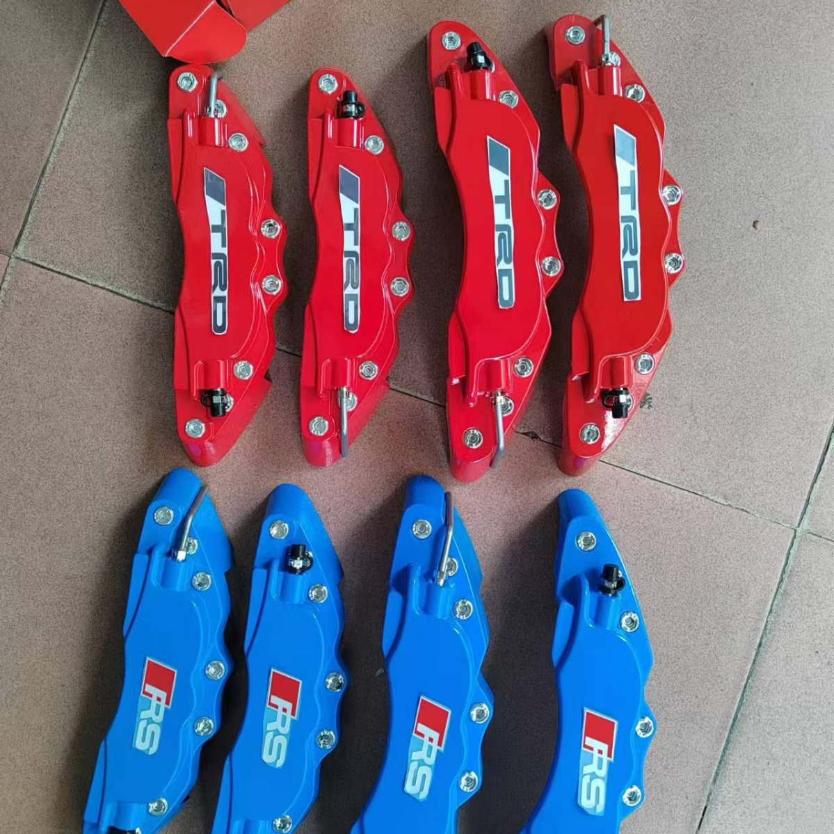 Car Modified logo Metal Universal Caliper Cover Wheel Hub Cover Caliper Cover