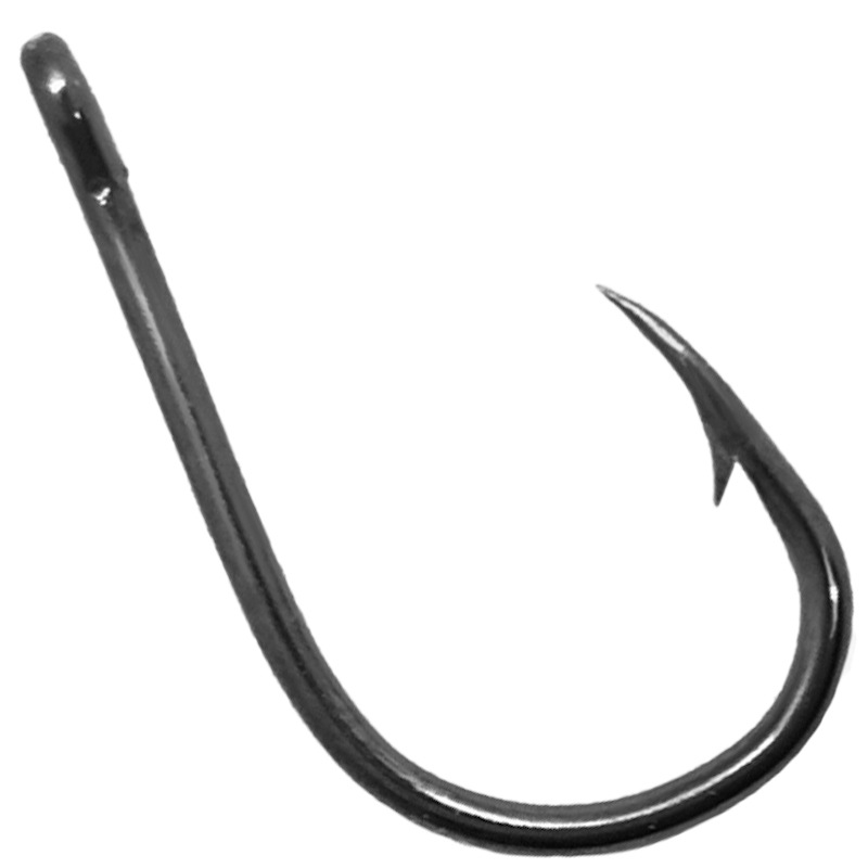 Bulk Tube with Iseni Fish Hooks with Holes, Crooked Mouth and Barbed Fish Hooks, Large Fish Hooks for Rock Fishing, Factory Wholesale