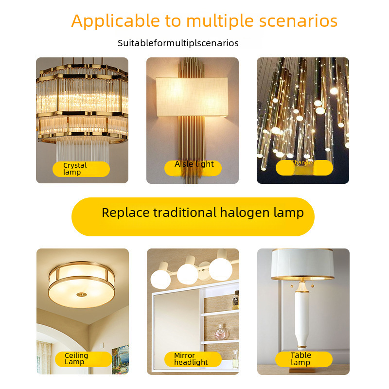 g4led lamp beads 12V low voltage dc corn bubble light source silicone patch special factory wholesale