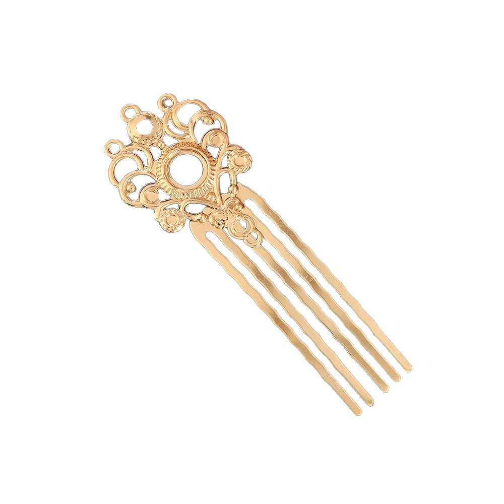 DIY Palace-Style Hair Comb Main Body Ornaments, Step Shake Comb Ornaments, Water Drop Pendants Can Be Paired with Bead Tassel Accessories