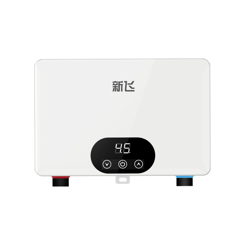 Xinfei Xiaochubao Instant Small Electric Water Heater Household Bath Fast Heating Constant Temperature Kitchen and Bathroom Die-Cast Aluminum Wholesale
