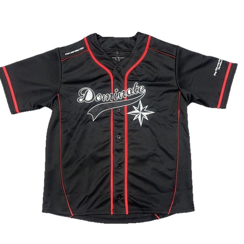 European and American Cross-Border Baseball and Softball Uniforms, Hong Kong Style Baseball Uniforms, Foreign Trade Color-Blocking American-Style Custom Trendy Color-Blocking Design