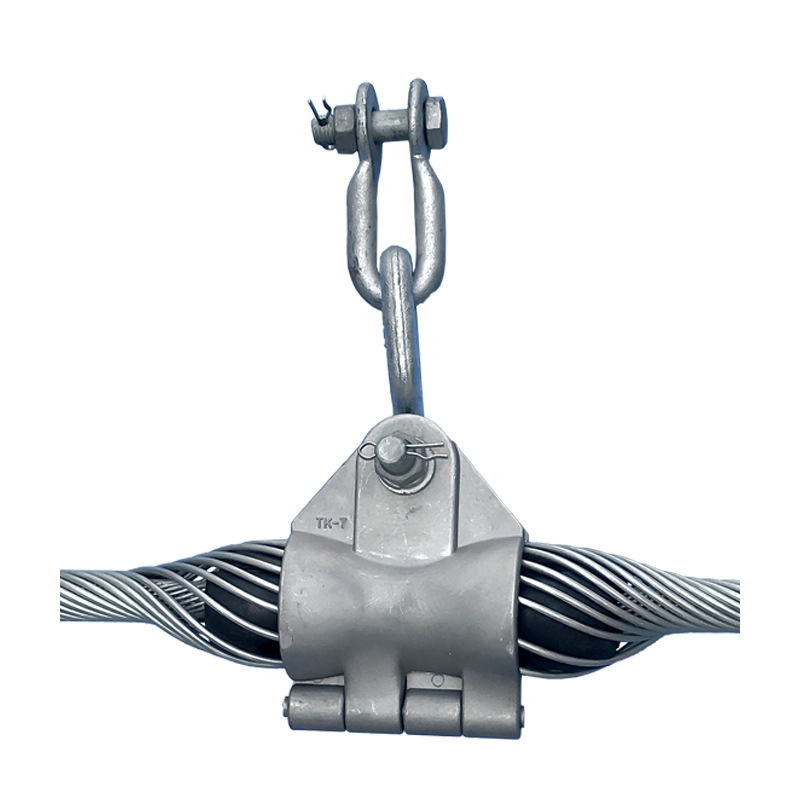 Suspension Clamp Supply Opgw Cable Optical Fiber Aluminum-Clad Steel Suspension Components Factory Direct Sales Suitable for Engineering 00 Series