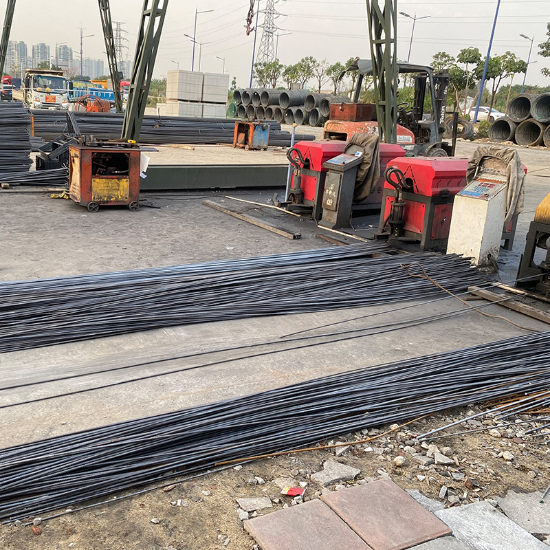 Foshan Manufacturer Hot-Rolled Threaded Steel Bars Straight Steel Bars Construction Site Earthquake Engineering Threaded Steel Bars Complete Specifications