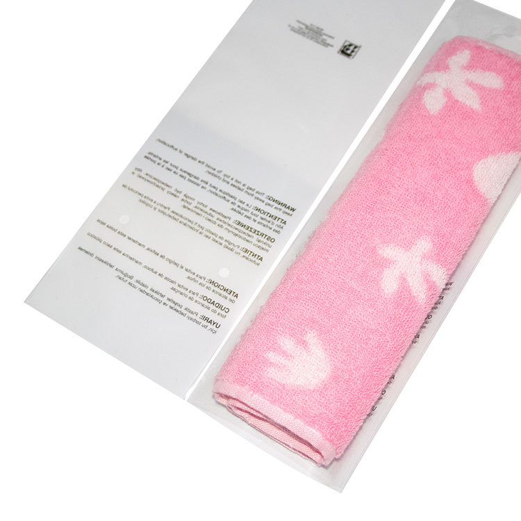 Recyclable PP recycled PP recyclable packaging environmentally friendly ink printing Recycled transparent packaging bag aircraft hole