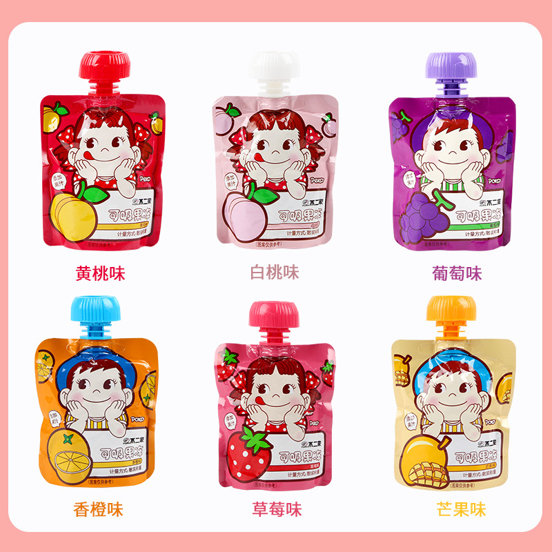 No. 2 suction jelly 78g suction children's day kindergarten snacks baby full moon one-year-old hand gift wholesale