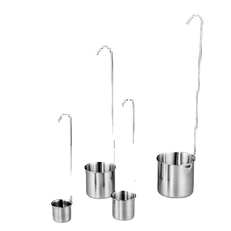 Non-magnetic Stainless Steel Wine Lipper Two and a Half Jin/One Jin Wine Lipper Household Long Handle Hook Wine Lipper