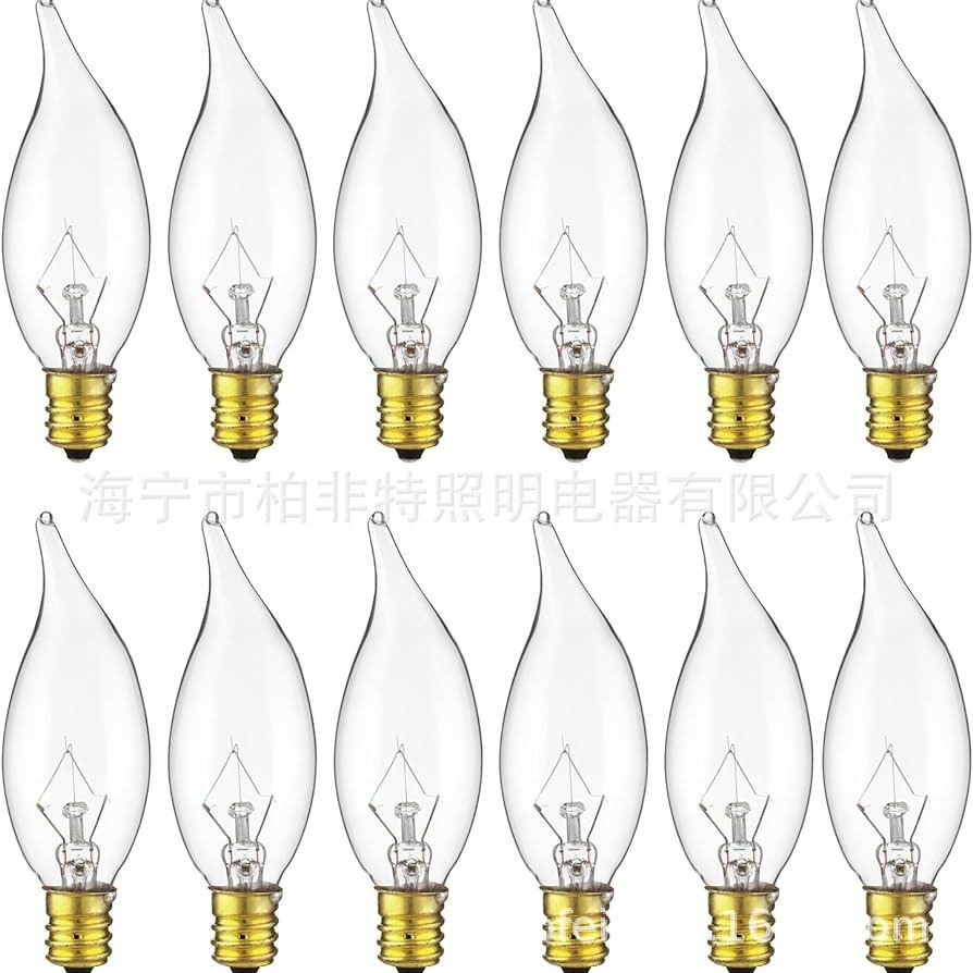 лампочка C35 лампа накаливания/C32 свеча/C32 маленькая лампа для соляной лампы американская 110VE12