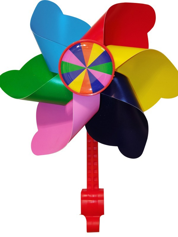 Cross-border e-commerce Amazon children's scooter ribbon windmill tassel car bell Yan