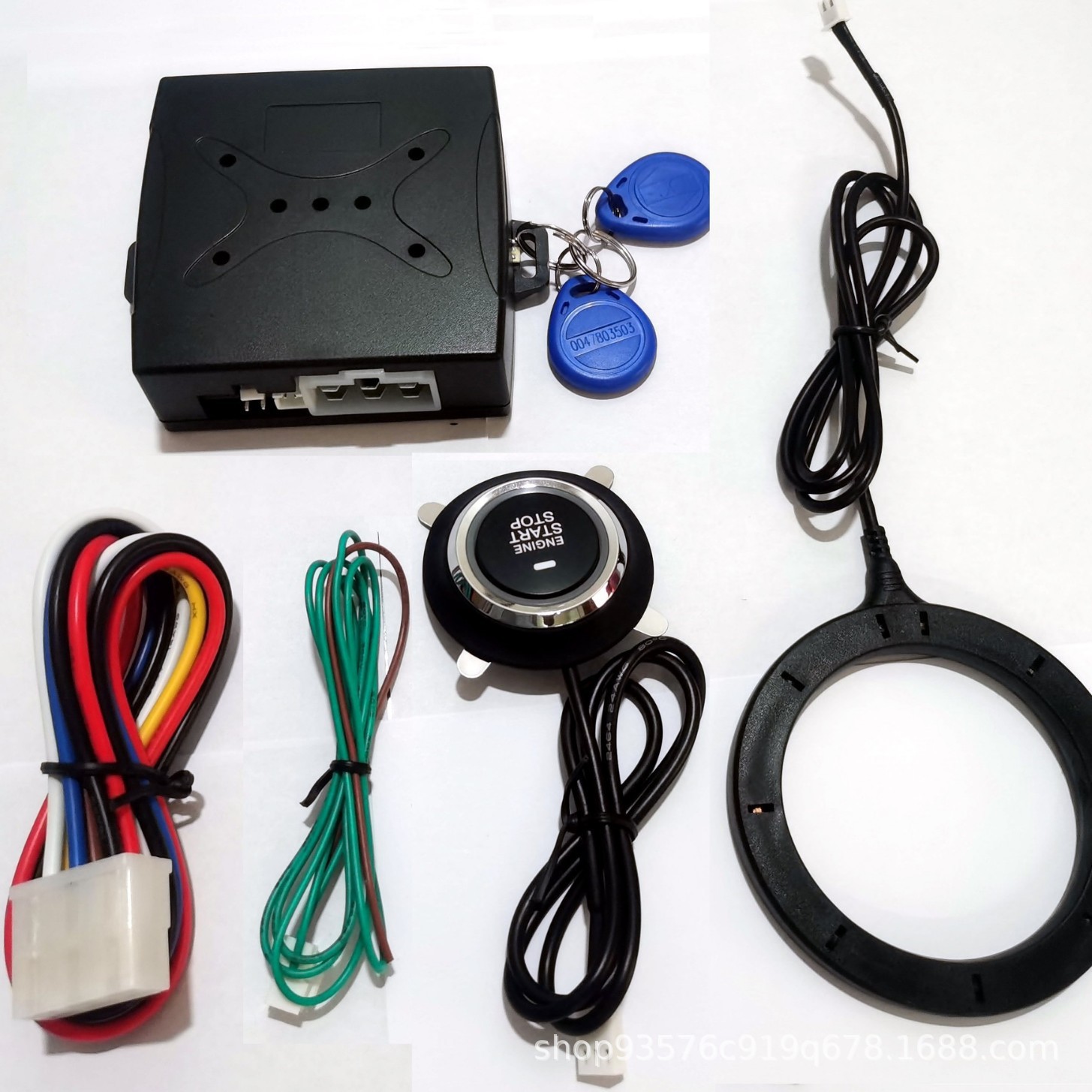 902 Foreign Trade Cross-Border Model: General Motors 12V Universal Rfid Car Hidden Lock Anti-Theft + Smart One-Button Start