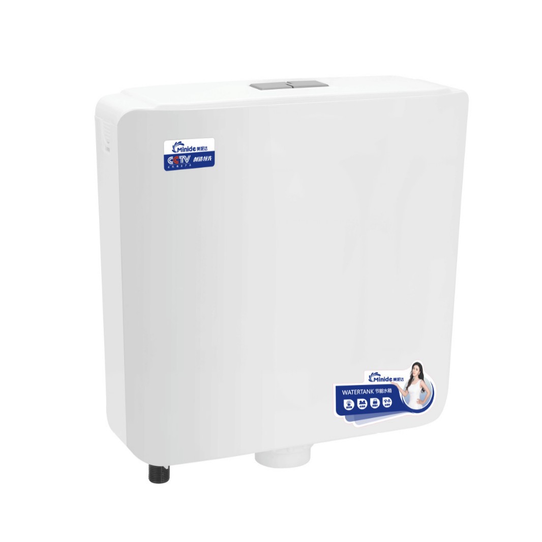 Toilet Flush Tank for Squat Toilet, Wall-Mounted Thickened High-Pressure Flush Tank for Bathroom Squat Toilet