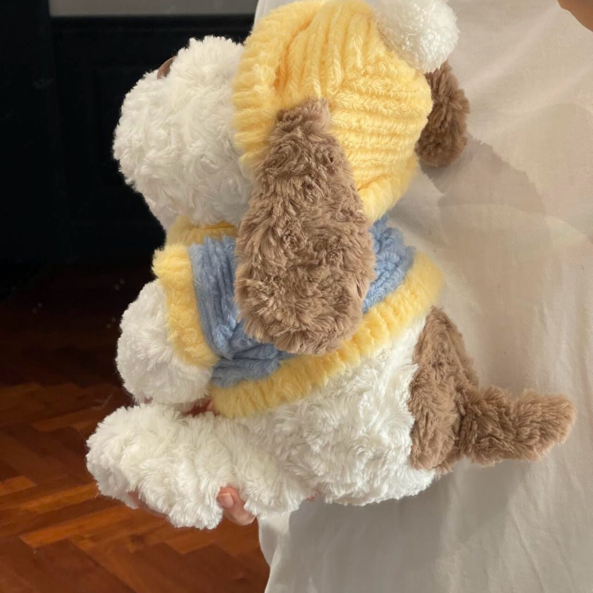 Cute Lying down Dog Plush Toy Genuine Super Soft Cute Doll Comfort Doll Girl Birthday Gift