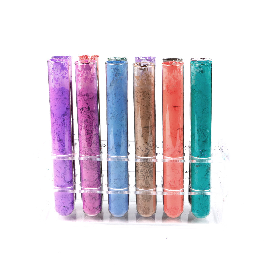 Temperature sensitive powder reversible temperature change powder color change colorless 31 degree temperature sensitive color elimination nail polish injection molding printing with 10 grams