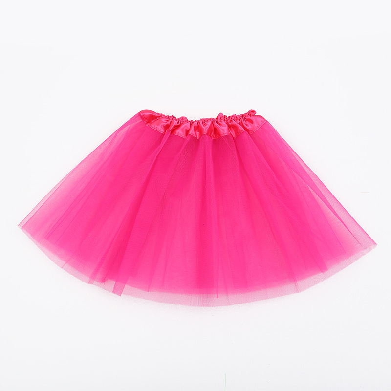 European and American Gauze Skirt Factory Children's Clothing Children's Tutu Skirt Three-Layer Three-Piece Skirt Princess Tutu Skirt Wholesale Cross-Border Amazon