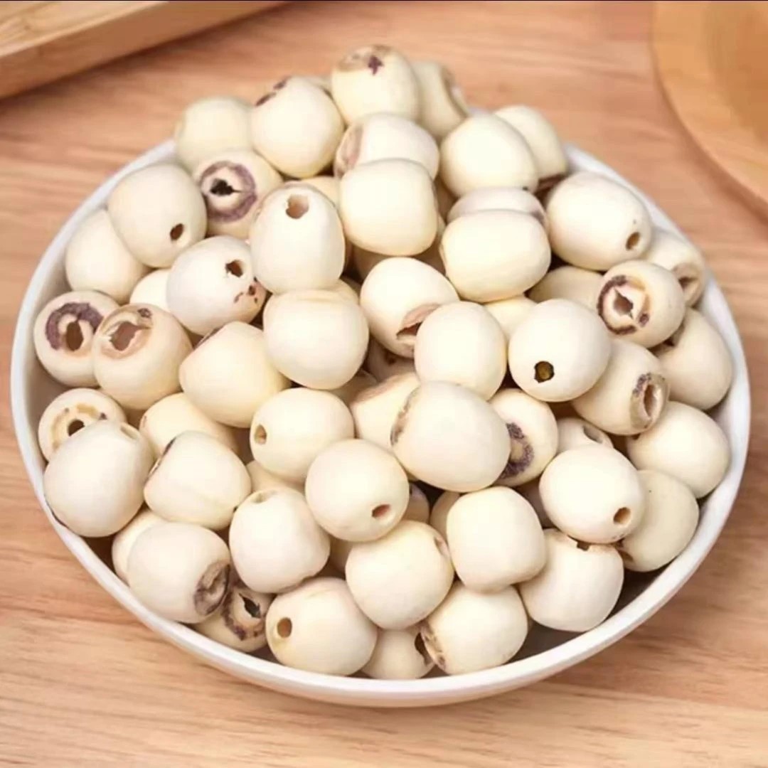 White Lotus Seeds 500g Hunan Xiangtan Lotus Seeds Coreless White Lotus Seeds Wholesale and Delivery Chinese Medicinal Materials Collection