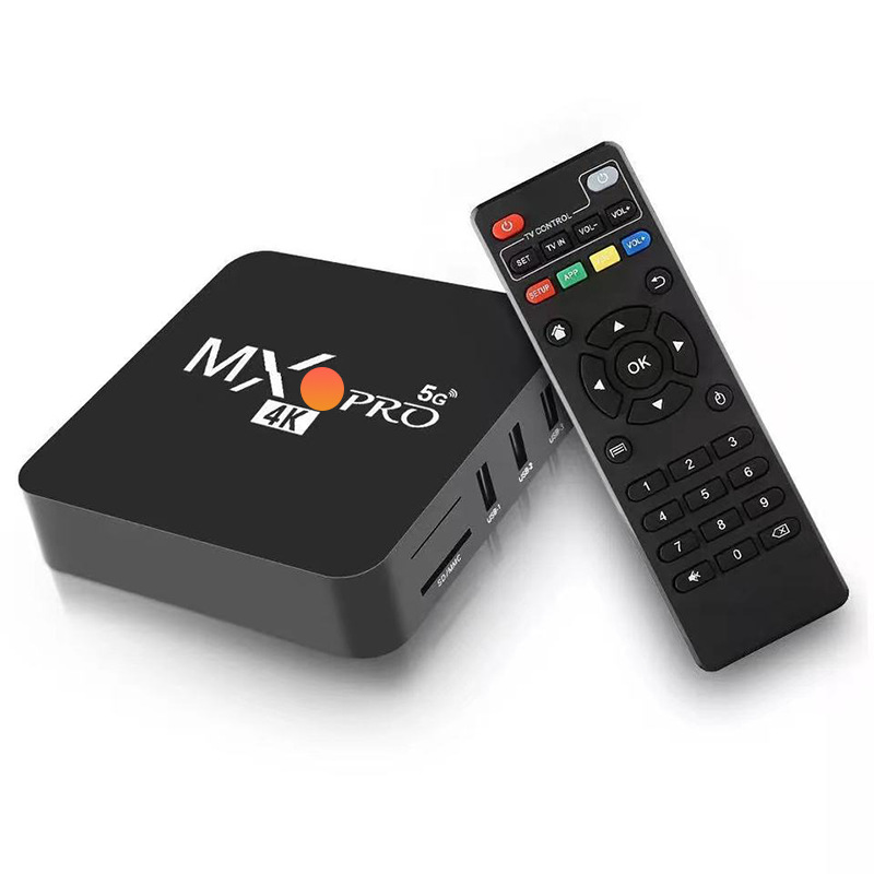 Mx9Pro Foreign Trade Set-Top Box High-Definition 4K Android Network Player Tv Box 2.4/5Gwifi Tvbox