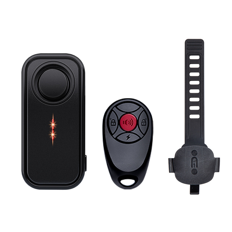 4g Wireless Remote Control Vibration Anti-Theft Alarm High Volume High Sensitivity Mountain Bike Vibration Alarm