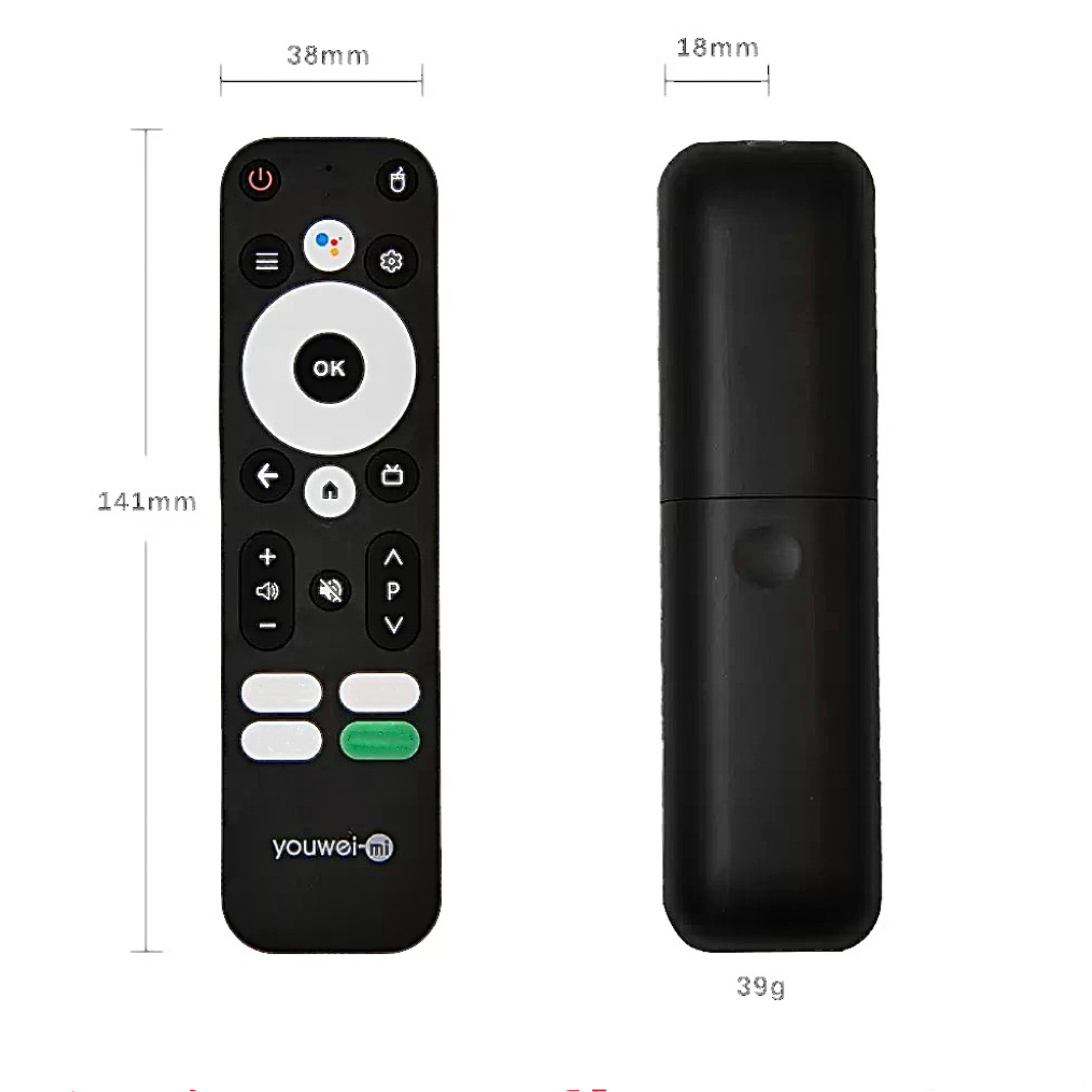 Source Factory Projector Remote Control Infrared Remote Control Bluetooth Voice Remote Control Tv Set-Top Box